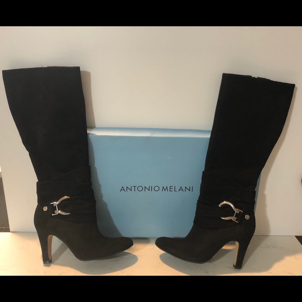 Black Suede Boots